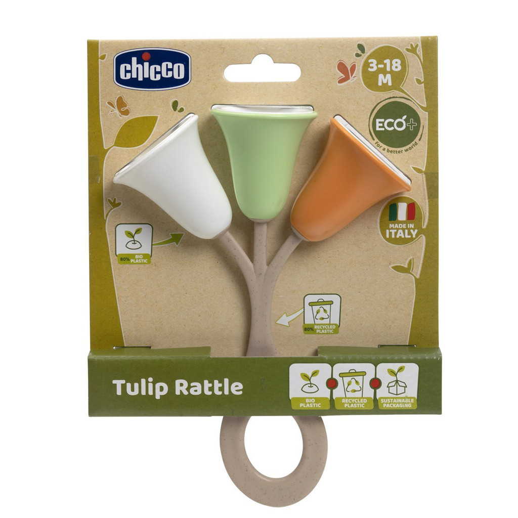 CHICCO Zörgő Tulipán Eco+ 3h+ Utazóágy összecsukva