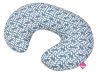 MOTHERHOOD Szoptatós párna Blue Classics new 36x16x54 cm
