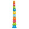 CHICCO Számokkal ellátott toronyépítő poharak 9h+