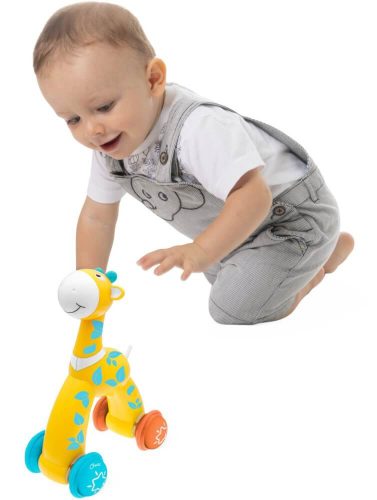CHICCO Push and Go Zsiráf játék 12m+