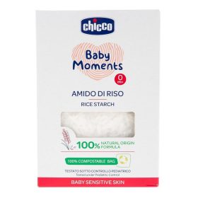   CHICCO Gyermek rizskeményítő fürdőadalék nyugtató Baby Moments Sensitive 100 % bio 250 g