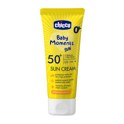 CHICCO Gyermek napozó krém SPF50+ 75ml, 0m+