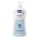 CHICCO Natural Sensation testápoló sampon aloe-val és kamillával 500ml, 0m+