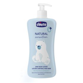   CHICCO Testápoló tej Natural Sensation sheavajjal és E-vitaminnal 500ml, 0m+