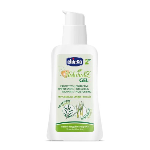 CHICCO Szúnyogriasztó és frissítő gél 97% természetes összetevőkkel 60ml, 2m+
