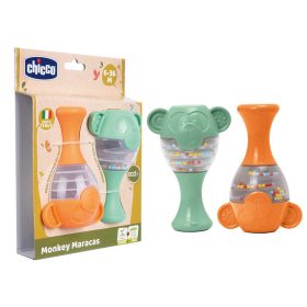 CHICCO Zörgő Maracas Majom Eco+ 6h+