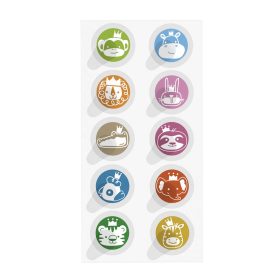 CHICCO Színes matricák szúnyogcsípésre 30 db