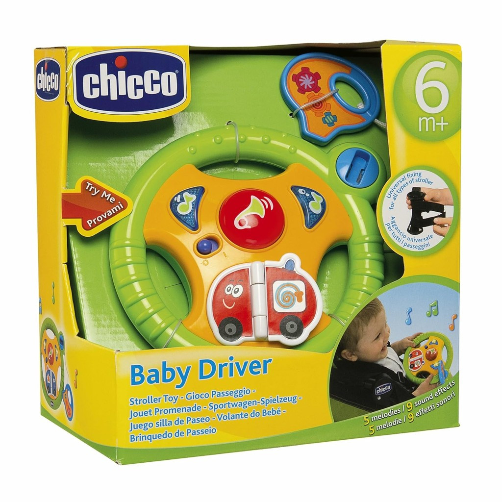 CHICCO Zenei játék tevékenységekkel kormány 6h+ - Fő kép