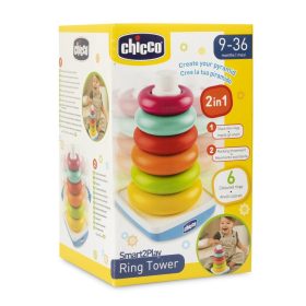 CHICCO Gyűrűs rakodó torony 9 hónapos kortól