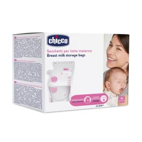 CHICCO Tejtároló tasakok 250 ml 30 db