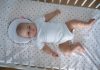 MOTHERHOOD Ergonomikus stabilizáló párna újszülötteknek Beige Classics new 0-6hó