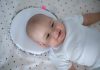 MOTHERHOOD Ergonomikus stabilizáló párna újszülötteknek Beige Classics new 0-6hó