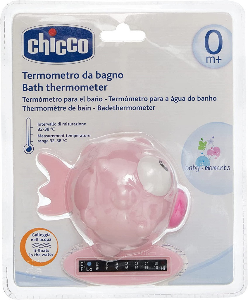 CHICCO Hőmérő Halacska rózsaszín