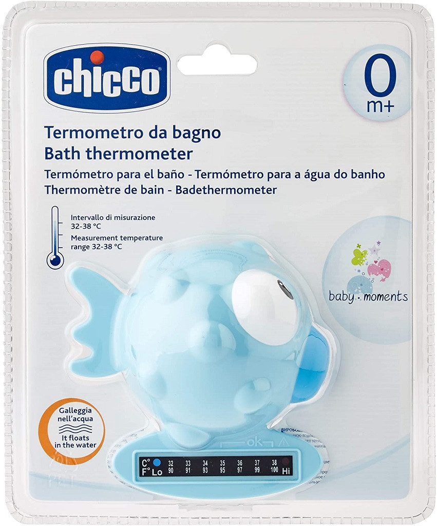 CHICCO Hőmérő Halacska világoskék