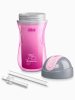 CHICCO Sport termo bögre szívószállal 266 ml rózsaszín 14h+