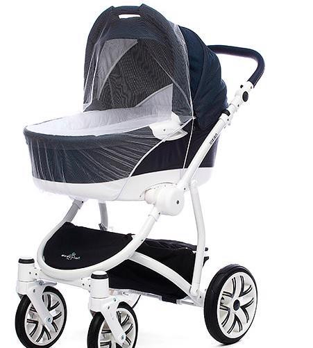 BABYONO Univerzális szúnyogháló babakocsihoz - könnyű felhelyezés