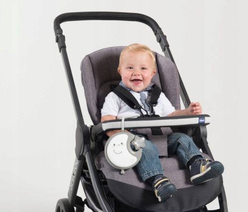 CHICCO Bölcső fölé való forgó és függő játék 3 az 1-ben Next2Dreams neutral 0m+