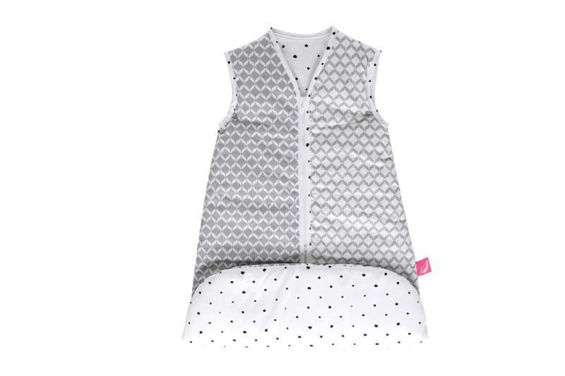 MOTHERHOOD Hálózsák 2in1 Grey Classics - Kényelmes és praktikus kialakítás