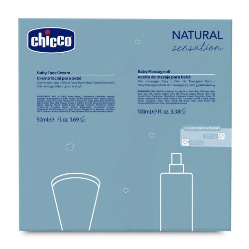 CHICCO Ajándék kozmetikai szett Natural Sensation - We Are Two 0m+