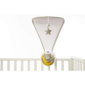   CHICCO Zenei projektor a kiságyra Next2Moon 3 az 1-ben minden kiságyhoz, beleértve a Next2Me-t, seml