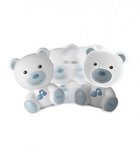 CHICCO Éjszakai fény és zenei Medve kék 0m+