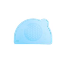 CHICCO Szilikon alátét kékzöld 18h+