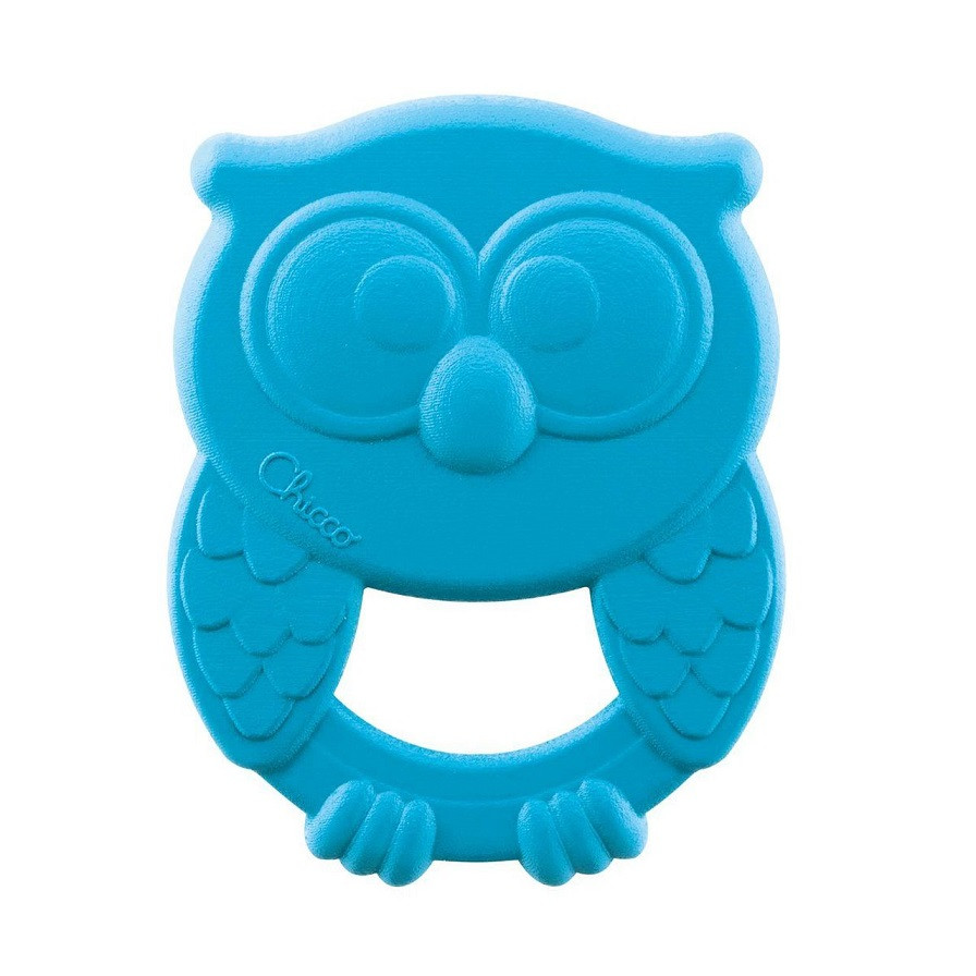 CHICCO Rágóka Eco+ Bagoly Owly kék 3h+ fő kép
