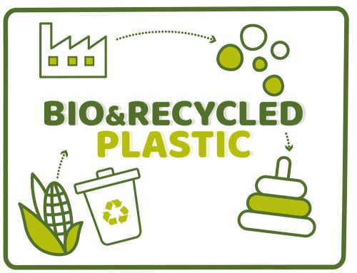 CHICCO Rágóka Eco+ Molly csiga piros 3h+