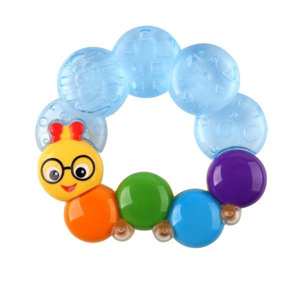 BABY EINSTEIN Vízzel töltött rágóka Teether-pillar, kék 3 hó+ fő kép