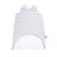 MOTHERHOOD Hálózsák Muszlin 2in1 Zip a Round Grey Classics 3-18 hó 0,5 tog