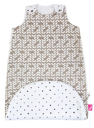 MOTHERHOOD Hálózsák 2in1 ZIP-A-Round Beige muszlin Beige Classics 3-18hó 0,5 tog