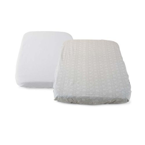 CHICCO Lepedő a Next2Me babaágyhoz 2 darab - Grey fox