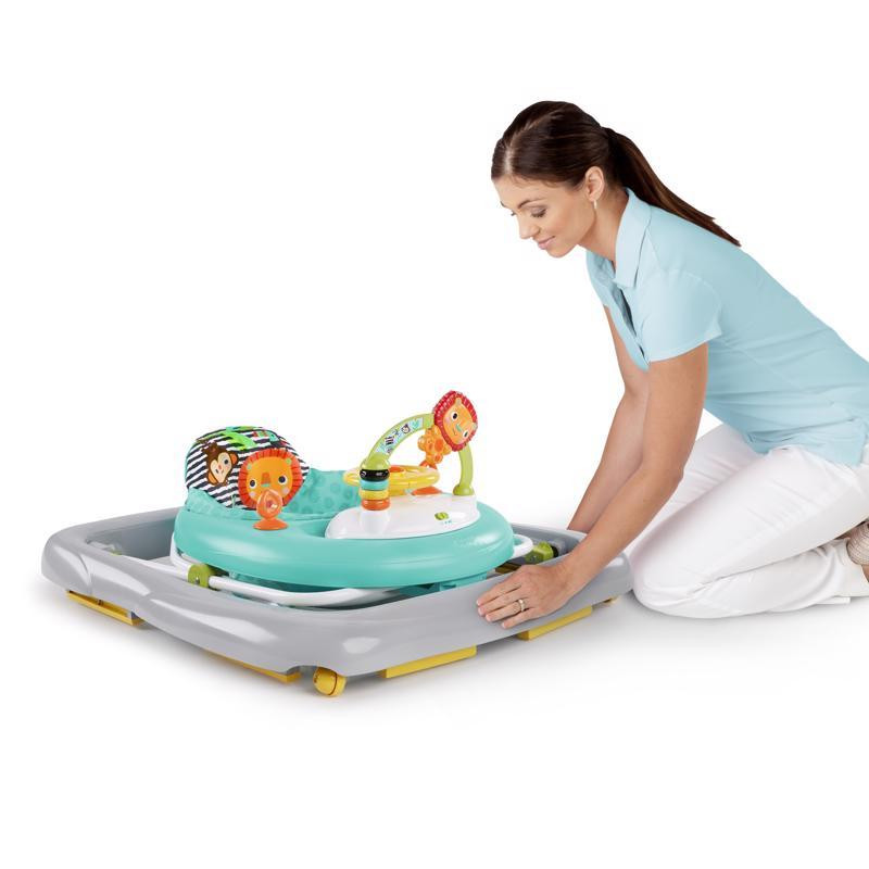 BRIGHT STARTS Bébikomp Zig Zag Zebra 6hó+, 11kg-ig játékpanel