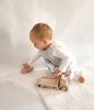MOTHERHOOD Hálózsák lábakkal és zsebbel Beige Classics 1-1,5év 2 tog