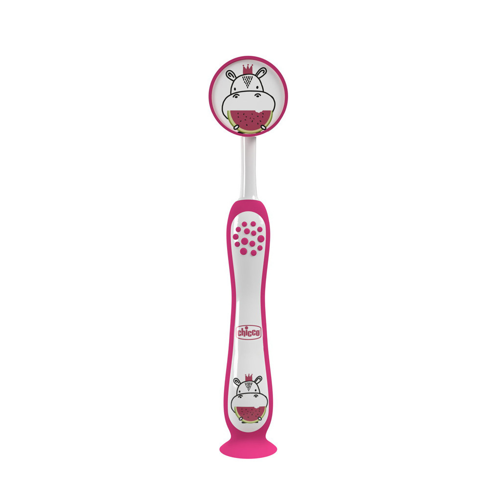 CHICCO Hippo gyermek fogkefe 3-6éveseknek