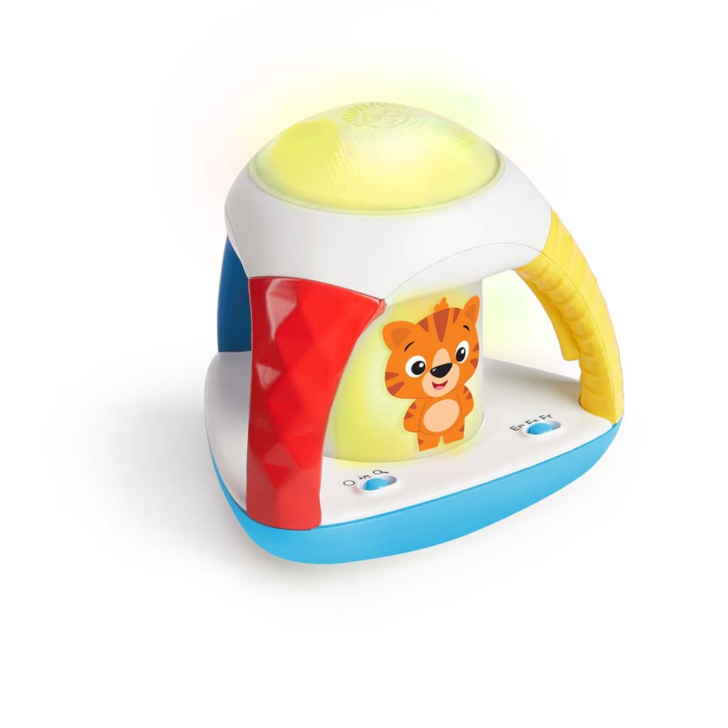 BABY EINSTEIN játék elektromos Curiosity Kaleidoscope™ 6hó+ használat közben