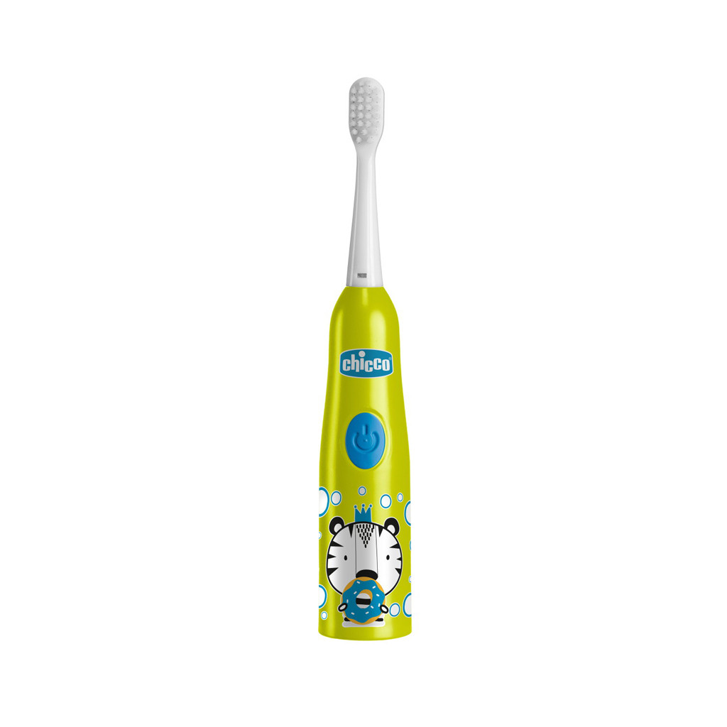 CHICCO Gyermek elektromos fogkefe Tiger - Előnyök