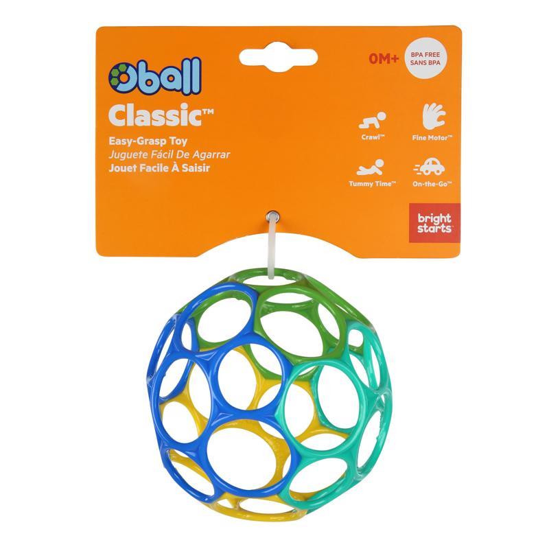 OBALL játék™ Classic 10 cm kékes/ zöld 0hó+ - Alternatív kép 1