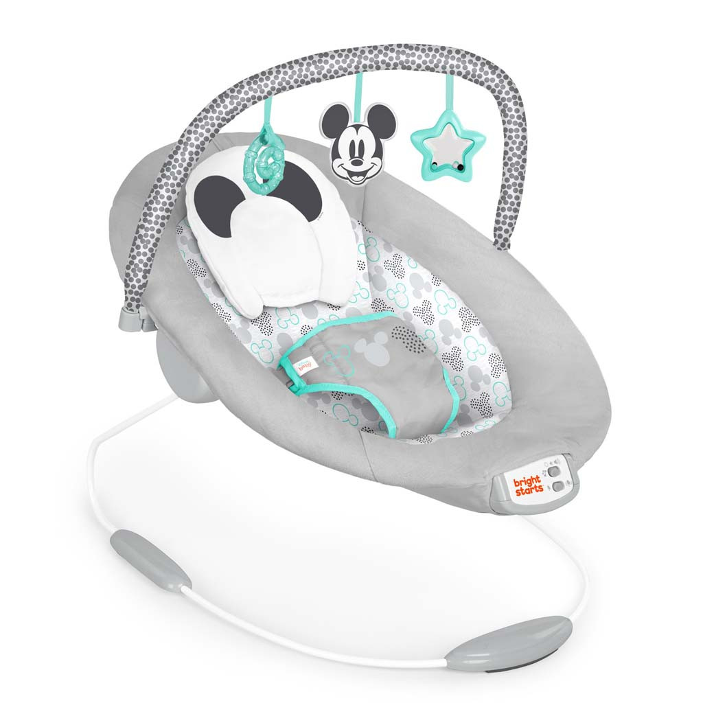 BRIGHT STARTS Rezgő pihenőszék Mickey Mouse Cloudscapes™ részletei