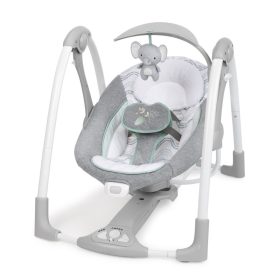INGENUITY Átalakítható  rezgő hinta dallamokkal és adapterrel Swell™ 2
