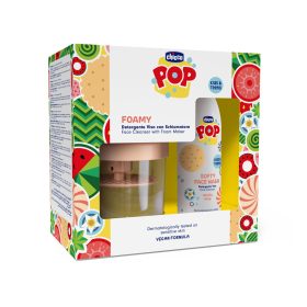 CHICCO Gyengéd arctisztító gél POP Softy Vanilla 150ml habzó adagolóva