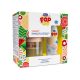 CHICCO Gyengéd arctisztító gél POP Softy Vanilla 150ml habzó adagolóva