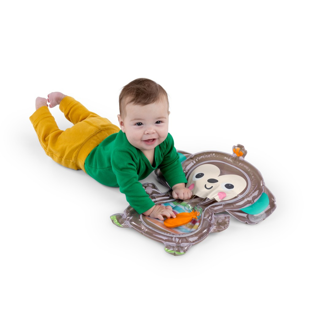 BRIGHT STARTS Vizes játszószőnyeg Hungry Monkey™ részletei