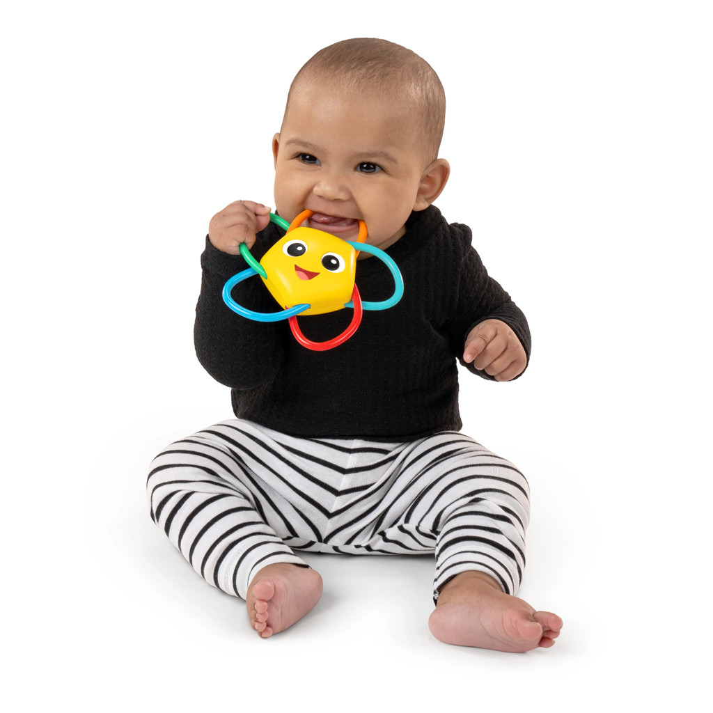 BABY EINSTEIN Rágóka csörgővel Soothing Star BPA mentes 0hó+ - Alternatív kép 1