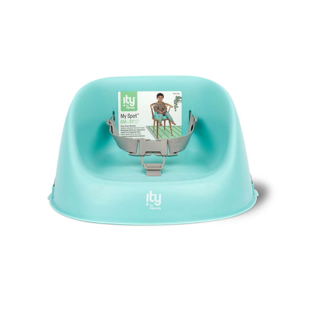 INGENUITY Ülésmagasító étkezőszékre Easy Clean Booster Teal 15 kg-ig
