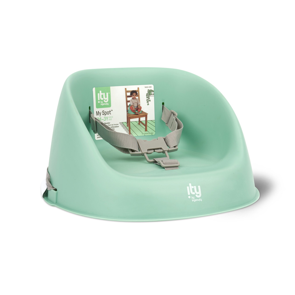 INGENUITY Ülésmagasító étkezőszékre Easy Clean Booster Green 15 kg-ig - Funkciók