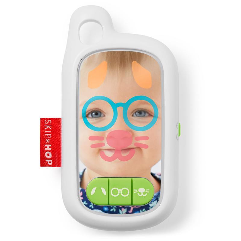 SKIP HOP Zenei játéktelefon Explore&More Selfie 6m+ közelről