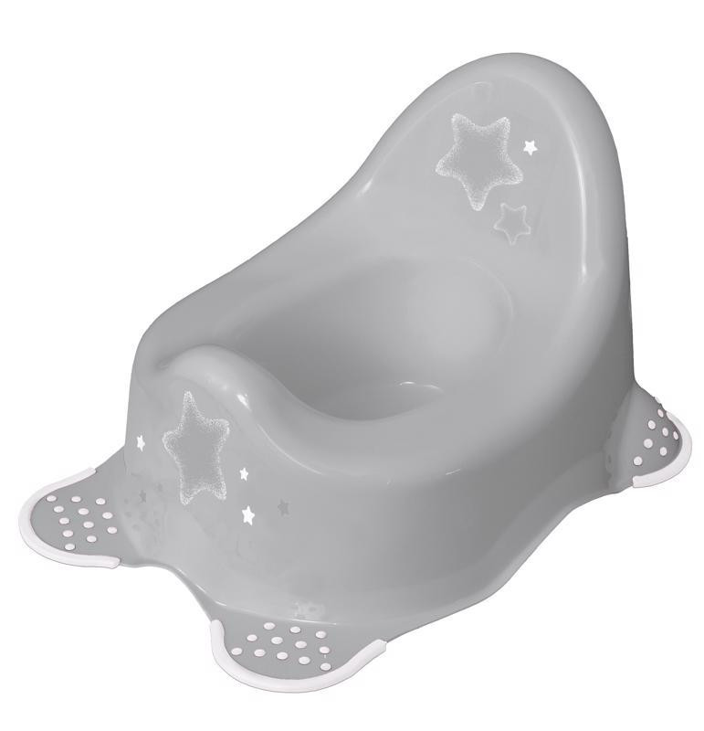 KEEEPER Csúszásmentes bili Adam Stars szürke