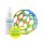 OBALL Játék Oball RATTLE 10 cm blue 0hó +AQUAINT  50 ml