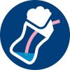 Philips AVENT SCF798/01 Itatópohár rugalmas szívószállal 300ml fiús+akció